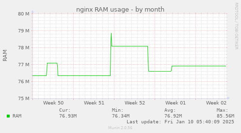 nginx RAM usage